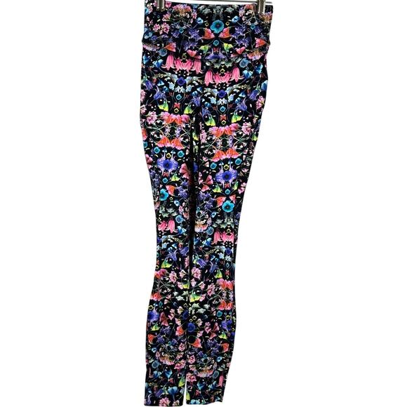 Lululemon Base Pace High-Rise Tight 28" Flowerscope Black Women's Size 2 NWT - Picture 4 of 12